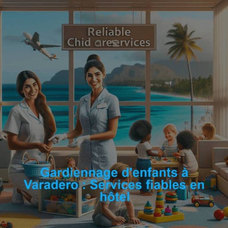 Gardiennage d'enfants à Varadero : Services fiables en hôtel