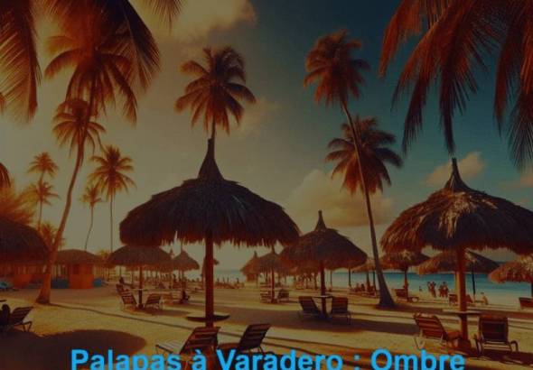 Palapas à Varadero : Ombre et Détente au Soleil