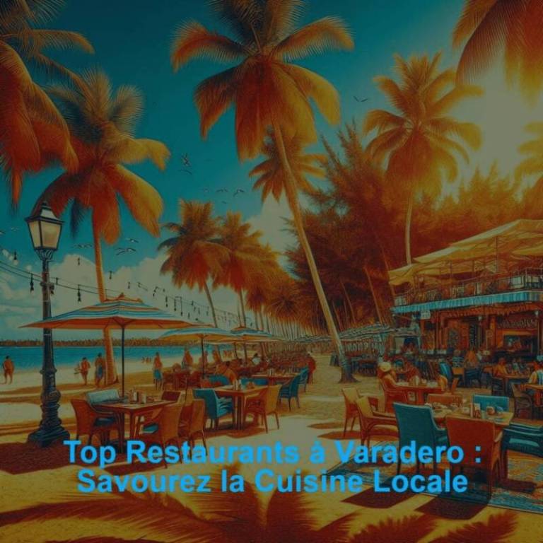 Top Restaurants à Varadero : Savourez la Cuisine Locale