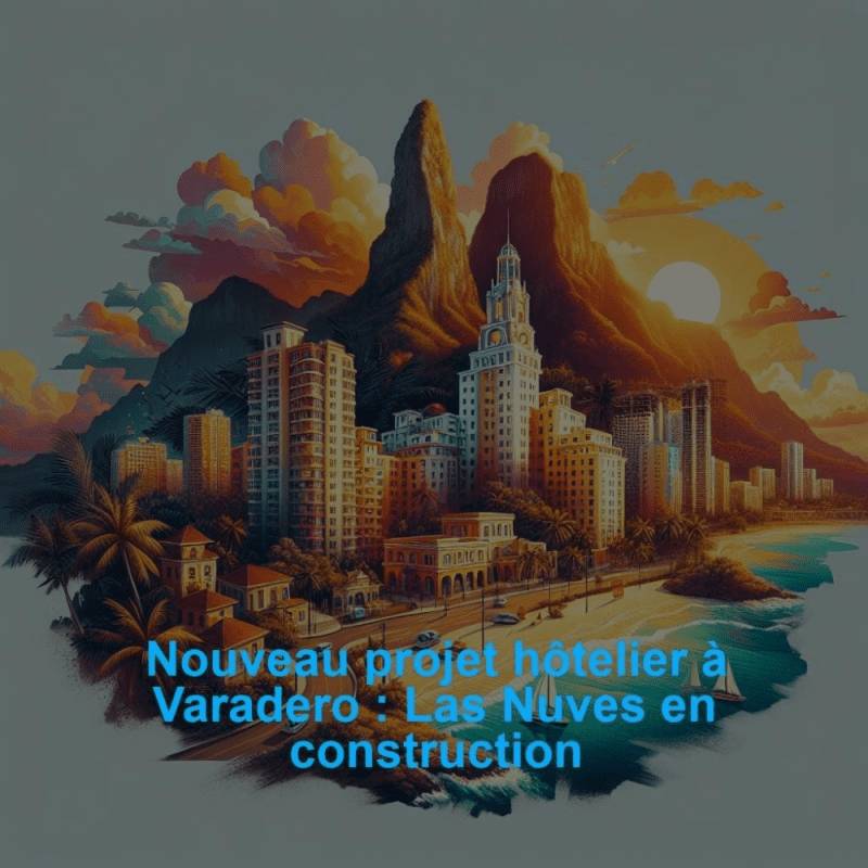 Nouveau projet hôtelier à Varadero : Las Nuves en construction