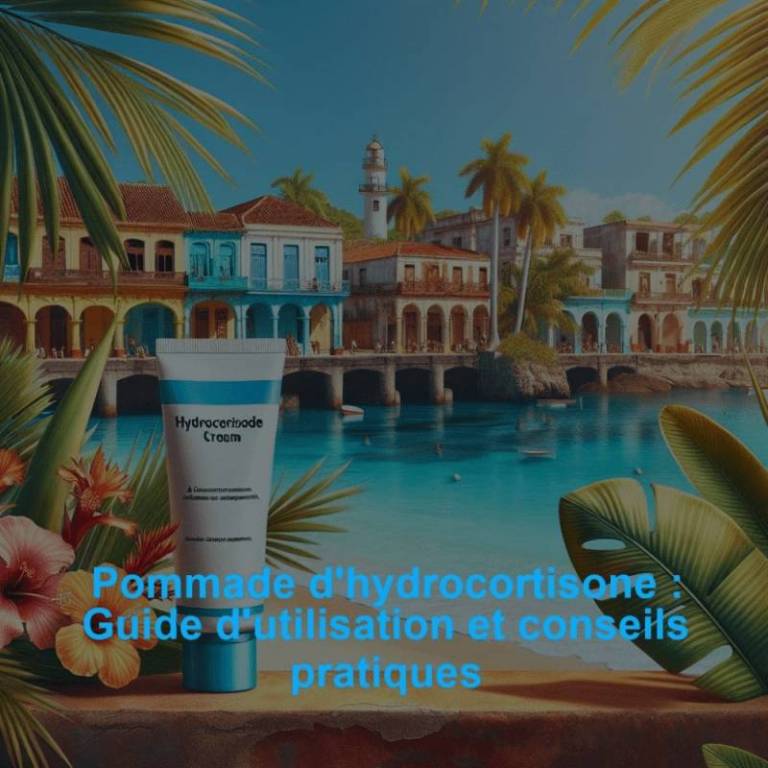 Pommade d'hydrocortisone : Guide d'utilisation et conseils pratiques