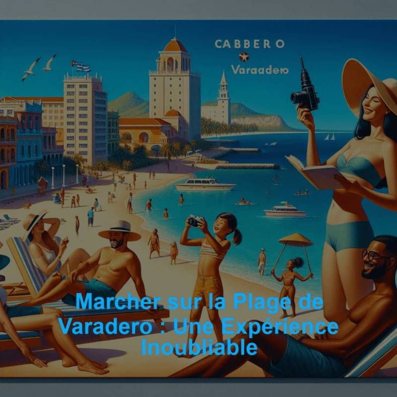 Marcher sur la Plage de Varadero : Une Expérience Inoubliable