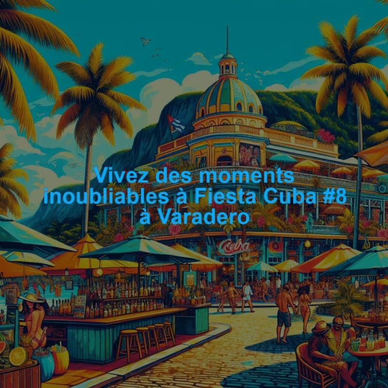 Vivez des moments inoubliables à Fiesta Cuba #8 à Varadero
