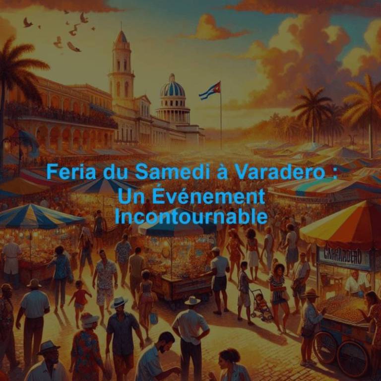 Feria du Samedi à Varadero : Un Événement Incontournable