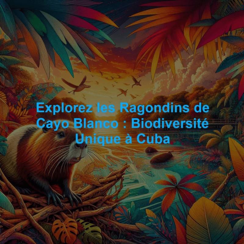 Explorez les Ragondins de Cayo Blanco : Biodiversité Unique à Cuba
