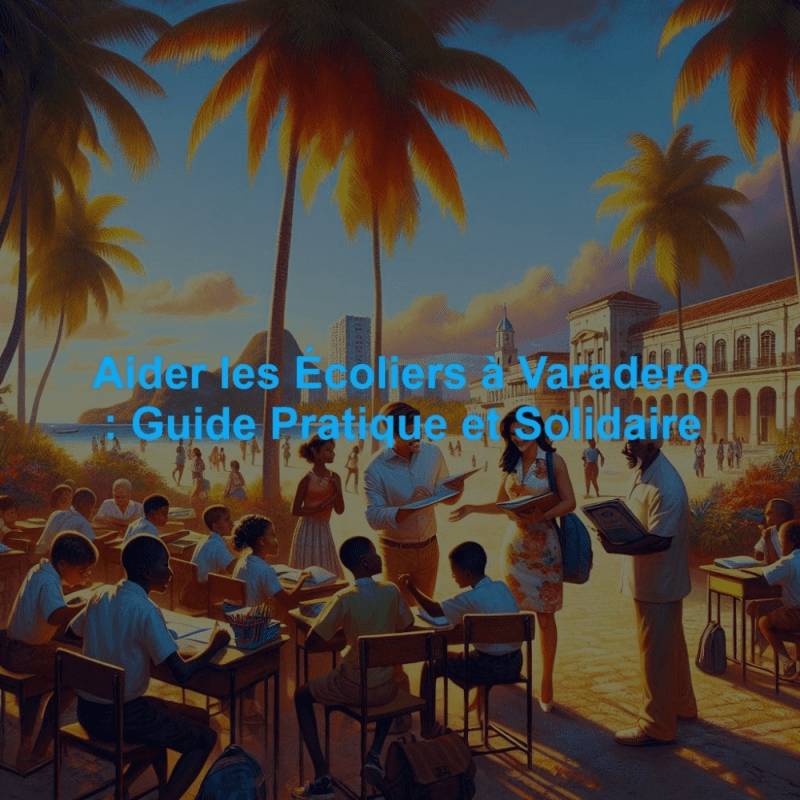 Aider les Écoliers à Varadero : Guide Pratique et Solidaire
