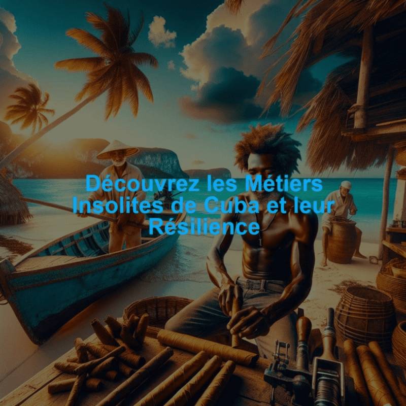 Découvrez les Métiers Insolites de Cuba et leur Résilience