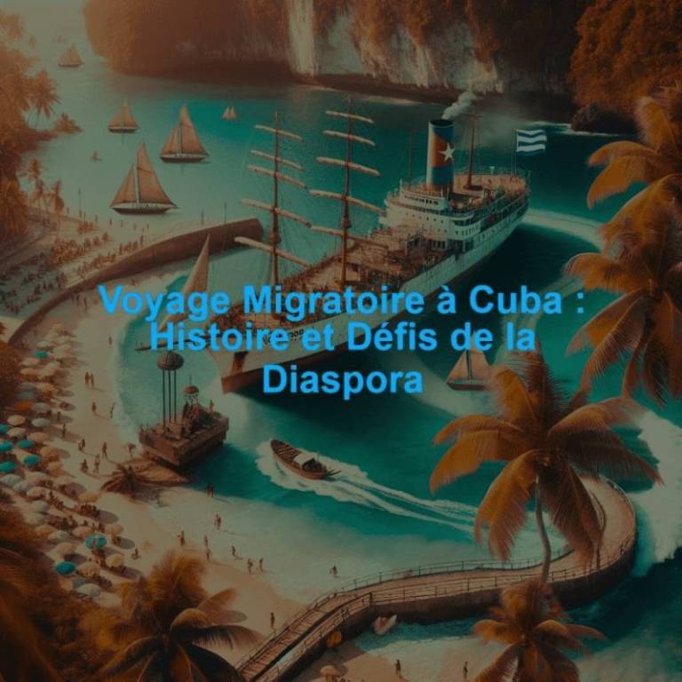 Voyage Migratoire à Cuba : Histoire et Défis de la Diaspora