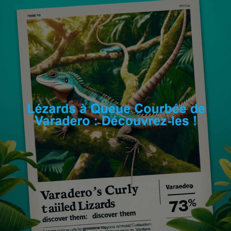 Lézards à Queue Courbée de Varadero : Découvrez-les !
