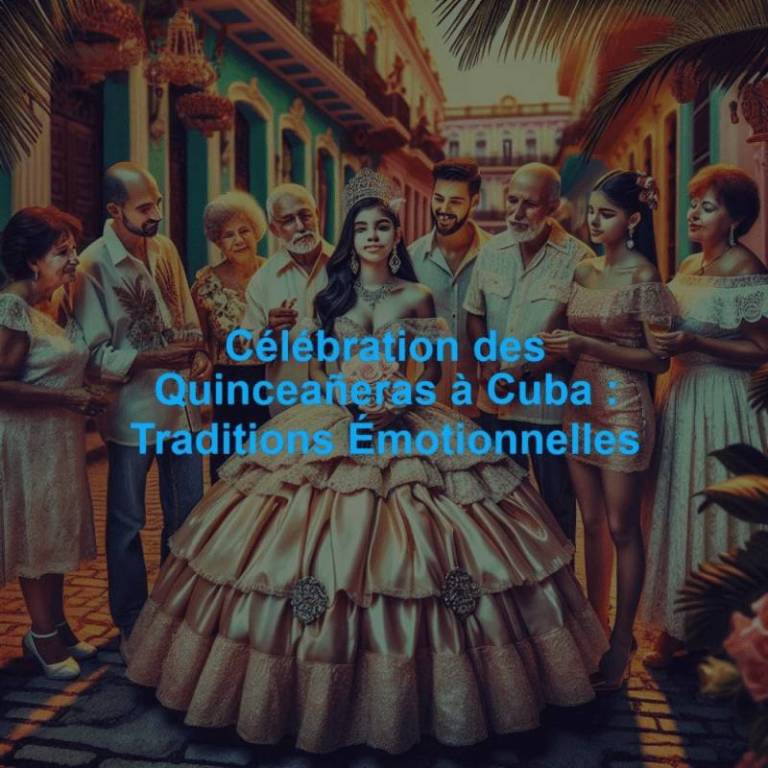 Célébration des Quinceañeras à Cuba : Traditions Émotionnelles