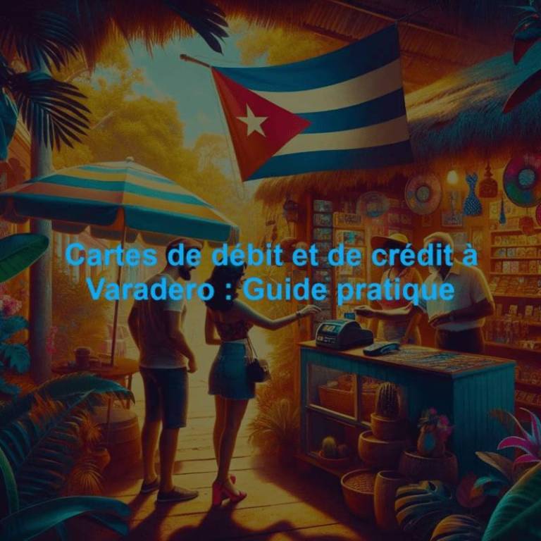 Cartes de débit et de crédit à Varadero : Guide pratique