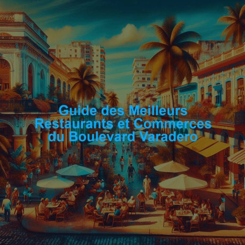 Guide des Meilleurs Restaurants et Commerces du Boulevard Varadero
