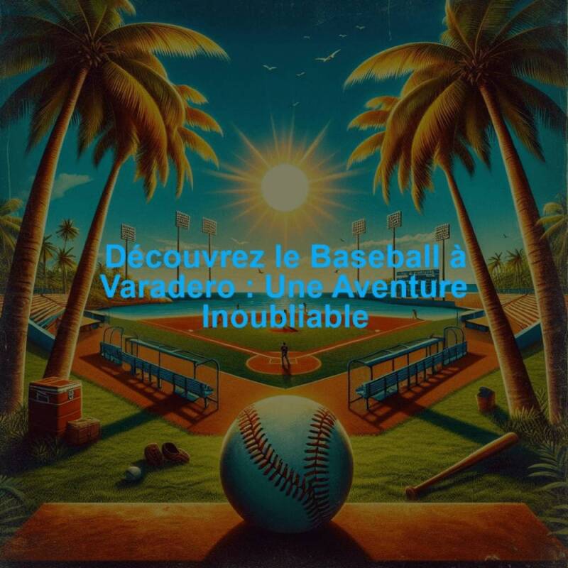 Découvrez le Baseball à Varadero : Une Aventure Inoubliable