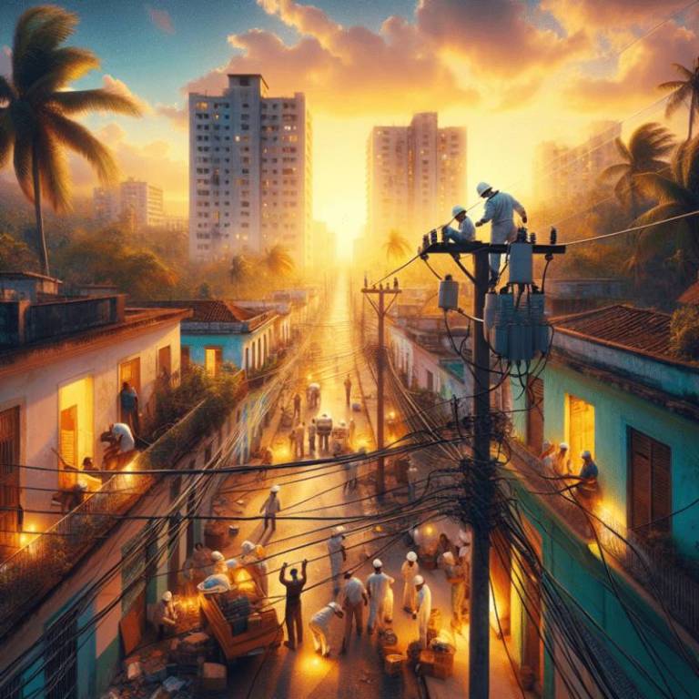 Cuba : après l'ouragan, le rétablissement progressif de l'électricité