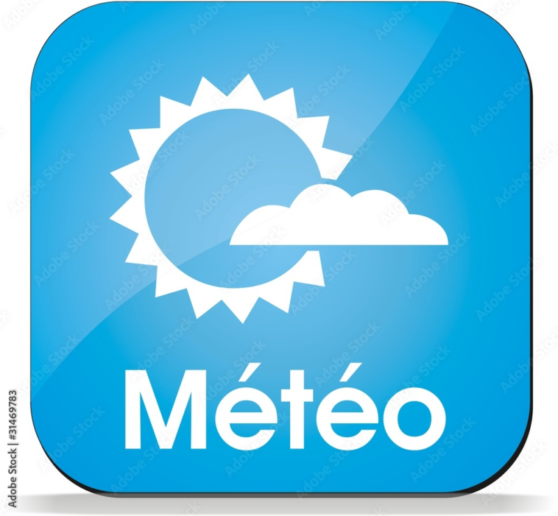 bouton meteo stockpack adobe stock