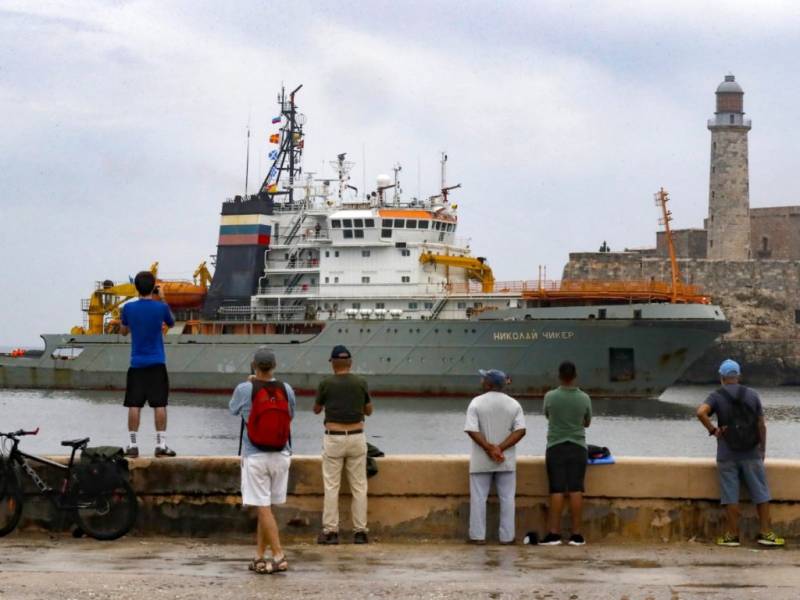 arrivee dun navire russe a la havane impacts energetiques