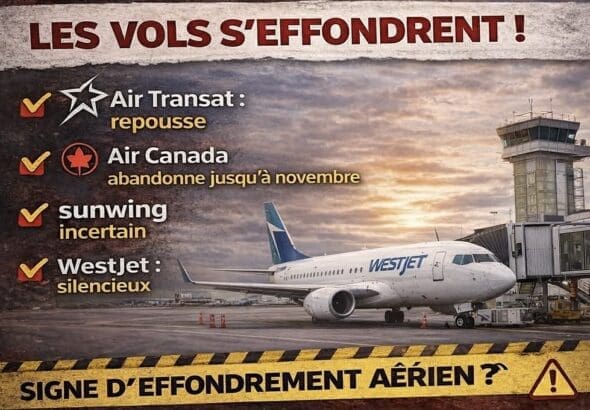Avion à l'aéroport, vols annulés.