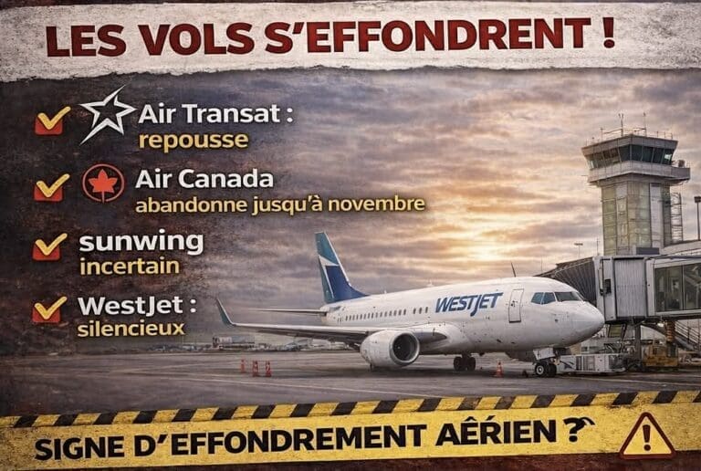 Avion à l'aéroport, vols annulés.