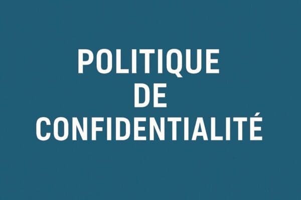 politique de confidentialité