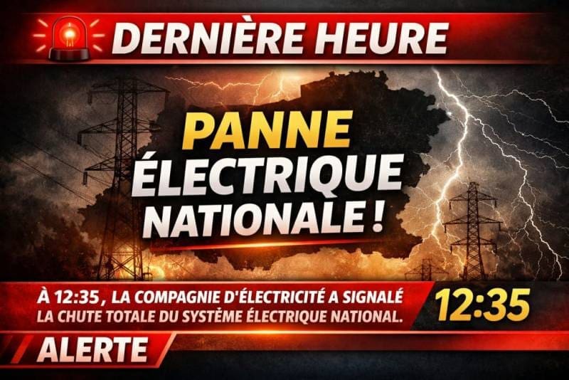 Nouvelle panne électrique nationale à Cuba — 12h35