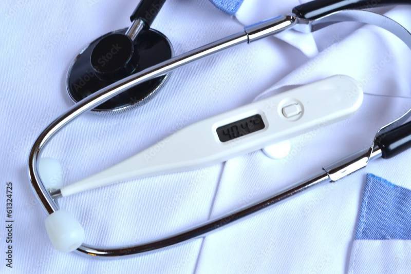 blouse et outils medicaux