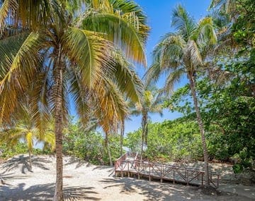 Plage et jardins de Caribe Beach Varadero, ancien Sol Caribe Beach