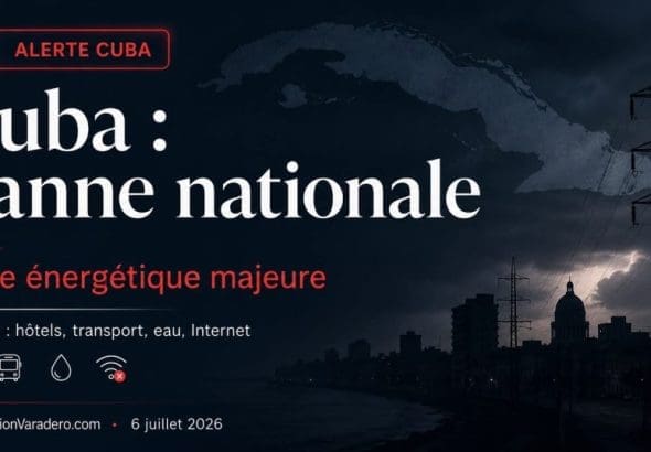 Crise énergétique Cuba effondrement du réseau électrique et pannes nationales