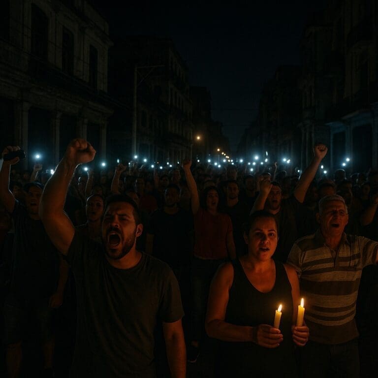 La Havane : manifestations nocturnes contre les coupures d’électricité persistantes