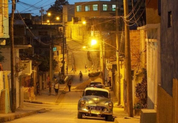 cuba, santiago di cuba, antique car, nightlife, cuba, cuba, cuba, cuba, cuba