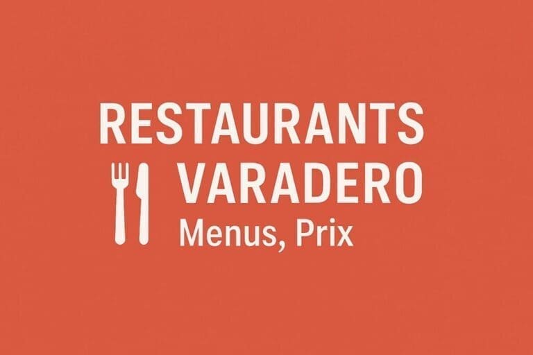 Paladar Varadero - manger hors de l'hotel a Cuba