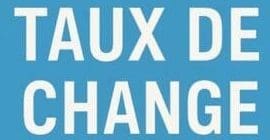 taux de change