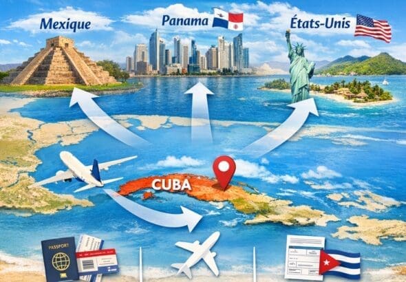 Travel to Cuba from Quebec via Layover